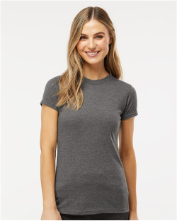 T-shirt Deluxe en mélange de coton pour femmes