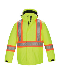 L01250 - Armour - Men's Hi-Vis Insulated Parka
