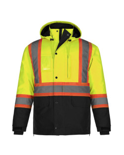 L01275 - Kenworth - Manteau haute visibilité 5 en 1 pour hommes