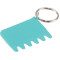 Porte-clés brosse à clavier en silicone
