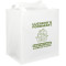 Fourre-tout d'épicerie essuyable double laminé