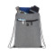 Graphite Drawstring Sportspack w/ Earbud Port