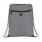 Graphite Drawstring Sportspack w/ Earbud Port