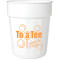 Coupe de stade cannelée de 16 oz