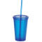 Iceberg 16oz Double-Wall Tumbler w/Straw