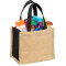 Mini fourre-tout cadeau en jute
