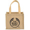 Mini fourre-tout cadeau en jute