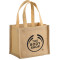 Mini fourre-tout cadeau en jute