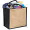 Fourre-tout cadeau moyen en jute
