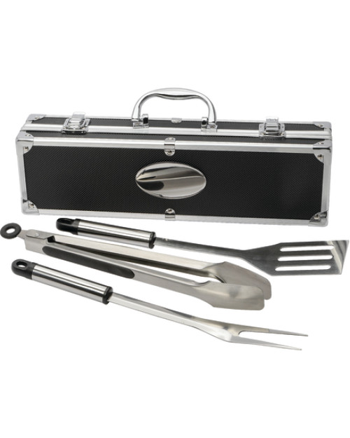 3 Piece BBQ set in Aluminum Case