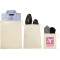 5 onces. Pochettes de voyage en coton 3 pièces