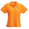 Women's MORENO TEXT MICRO SS POLO