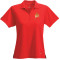 Women's MORENO TEXT MICRO SS POLO