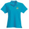 Women's MORENO TEXT MICRO SS POLO