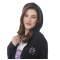 ASHLAND Cardigan à capuche en tricot pour femme