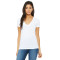 Ladies' Jersey Short-Sleeve Deep V-Neck T-Shirt