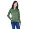 Ladies' Newbury Colorblock Mélange Fleece Full-Zip