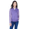Ladies' Newbury Colorblock Mélange Fleece Full-Zip