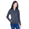 Ladies' Newbury Colorblock Mélange Fleece Full-Zip