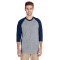 Adult Heavy Cotton™ 3/4-Raglan Sleeve T-Shirt