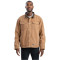 Unisex Vintage Washed Sherpa-Lined Work Jacket