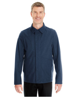 Manteau pour homme à extérieur doux Edge avec col rabattu