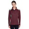Ladies' Excel Mélange Interlock Performance Quarter-Zip Top
