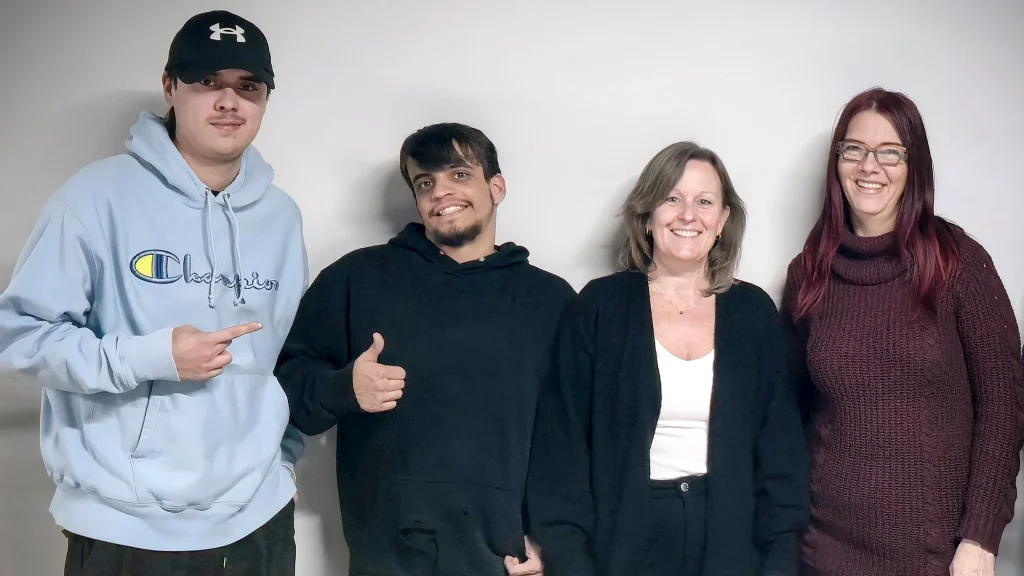 Les membres de l'équipe