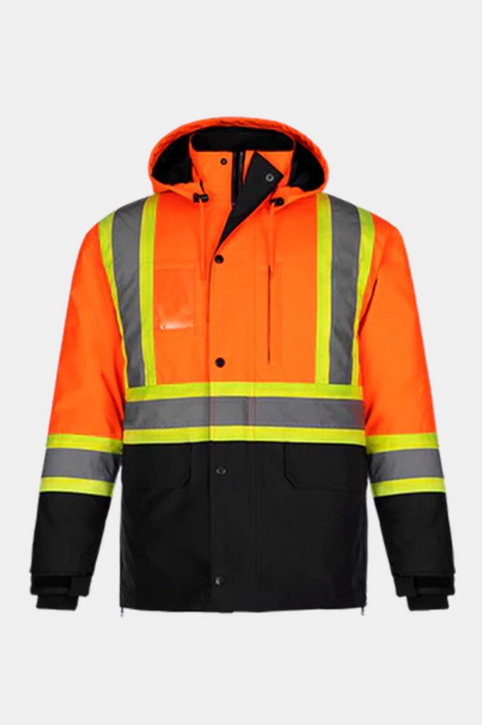Kenworth Adult Hi-Vis 5" 1 Parka w/Detachable Hood
